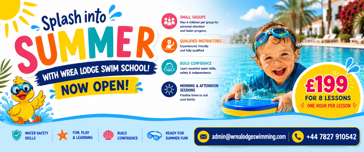summer swimming lesson