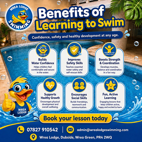 👉 Learning to swim is about so much more than just being confident in the water!