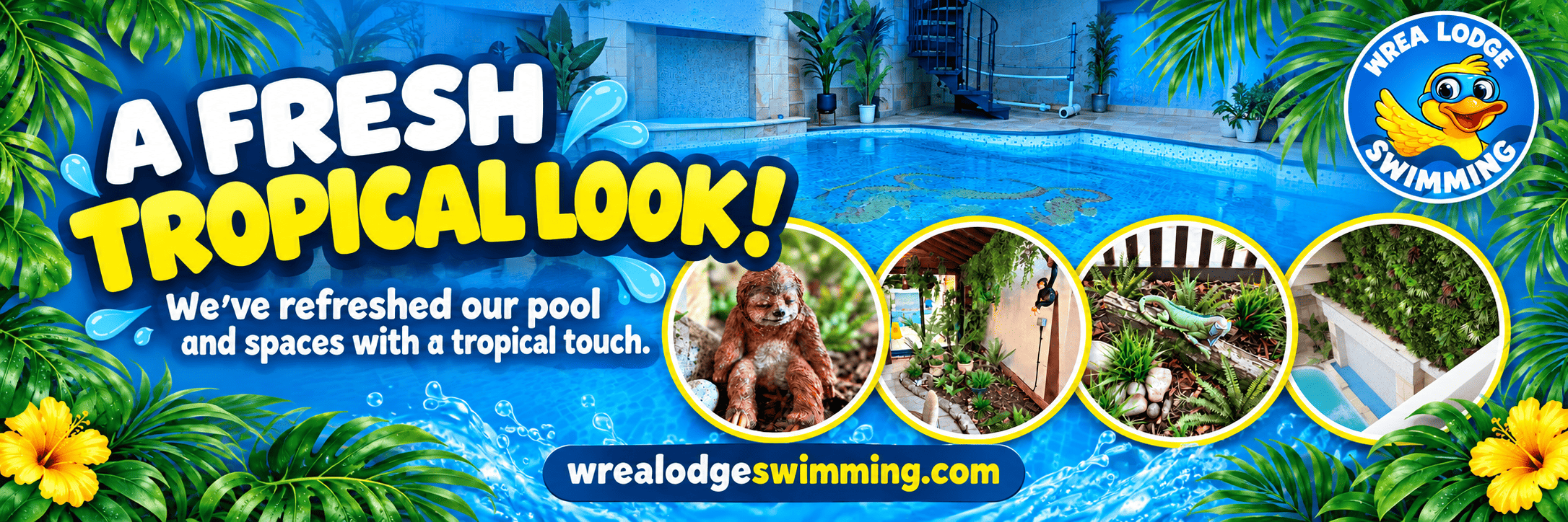 tropical ambient at Wrea Lodge
